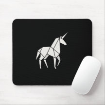 ORIGAMI EINHORN Mauspad
