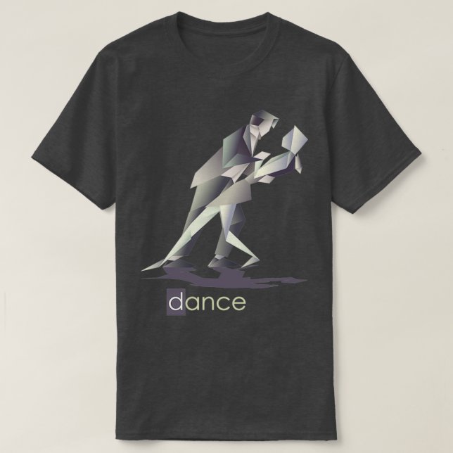 Origami Flamingo Dancers T-Shirt (Design vorne)