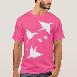 Origami Flights Red T-Shirt