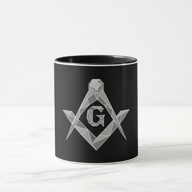 Origami-Freimaurersymbol Tasse (Zentrum)
