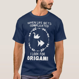 Origami Funny Design für Geschenk 2 T-Shirt