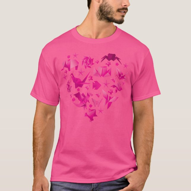 Origami Heart T-Shirt (Vorderseite)