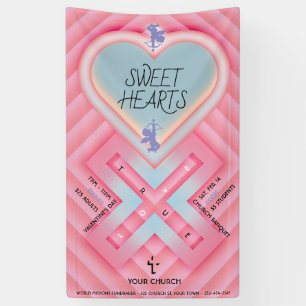 Origami Heart X Sweet Hearts Banner
