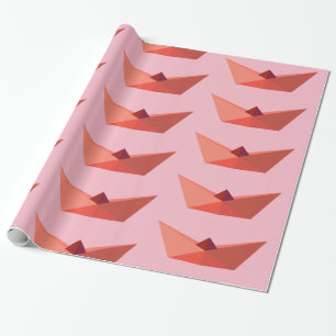 Origami-Hut Geschenkpapier
