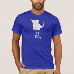 Origami Jahr der Ratte T-Shirt
