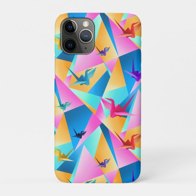 Origami Kaleidoskop Case-Mate iPhone Hülle (Rückseite)