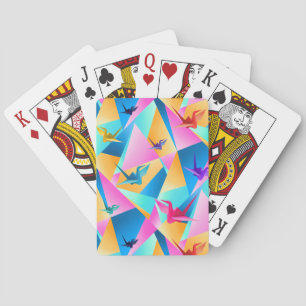 Origami Kaleidoskop Spielkarten