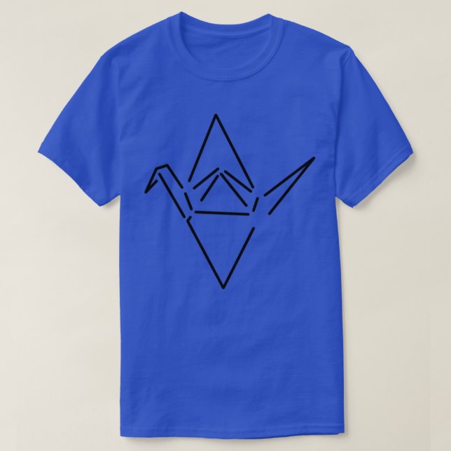 Origami-Kran 55 T-Shirt (Design vorne)