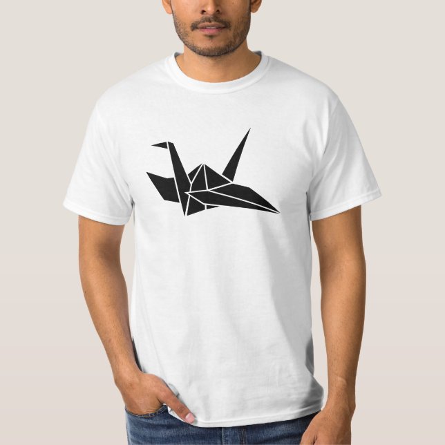 Origami Kran T-Shirt (Vorderseite)