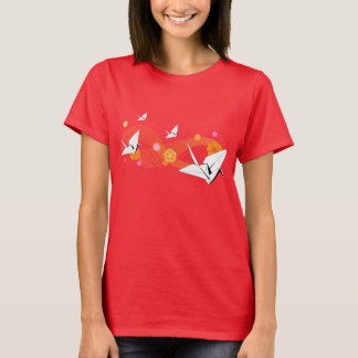 Origami Kräne T-Shirt