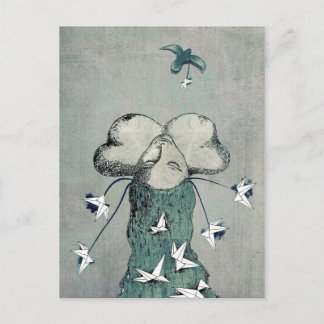 Origami Leidenschaft Postkarte