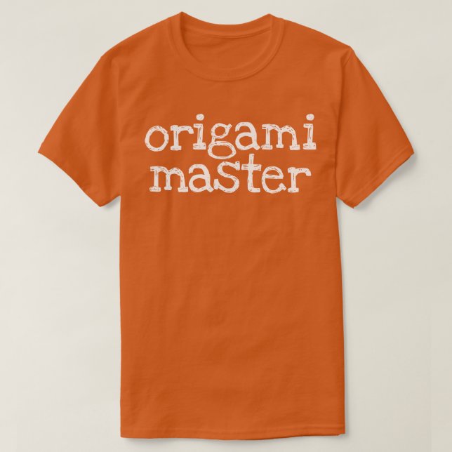 Origami Master 2 T-Shirt (Design vorne)