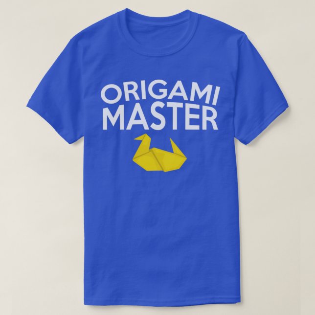 Origami Master Japanese Art Folding Paper T-Shirt (Design vorne)