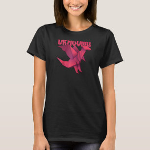 Origami Paper Dragon - Origami Polygon Japanisch f T-Shirt