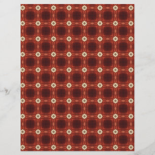 Origami-Papier Tan Schwarz Rot Anpassbar Hobby Kun Flyer