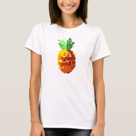 Origami Pineapfelfuge Oben T-Shirt