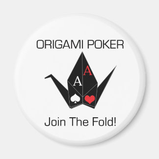 Origami Poker Card Protector/Magnet! Magnet