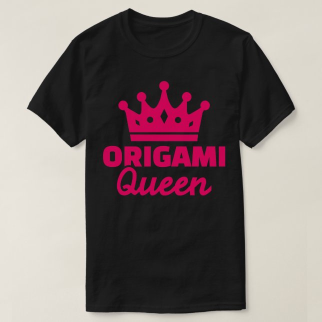 Origami Queen T-Shirt (Design vorne)