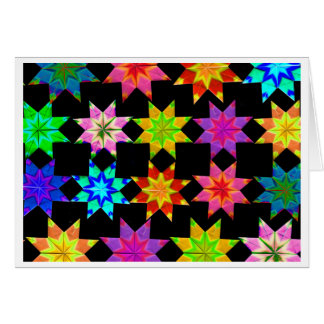 Origami Steppdecke gefaltete Karte