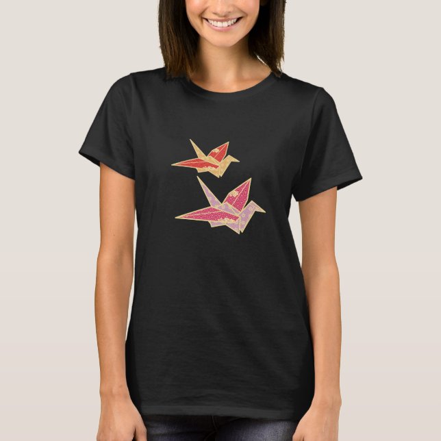 Origami Tsuru T-Shirt (Vorderseite)