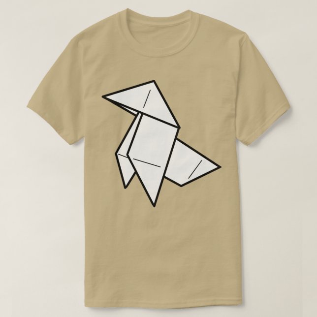 Origami-Vogel 49 T-Shirt (Design vorne)