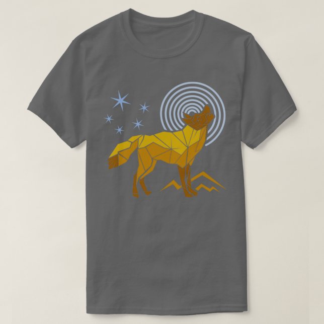 Origami Wolf 6 T-Shirt (Design vorne)