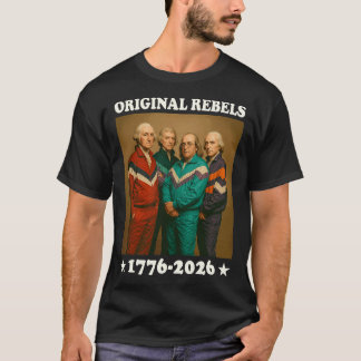 Original 17762026 Lustige Gründerväter USA T-Shirt