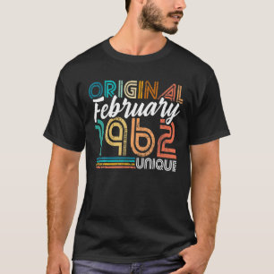 Original 1962 60. Geburtstag Vintag Retro T-Shirt