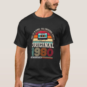 Original 1980 42. Geburtstag für Männer und Frauen T-Shirt