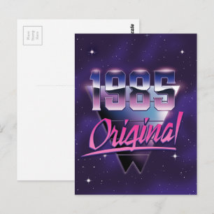 Original 1985 postkarte