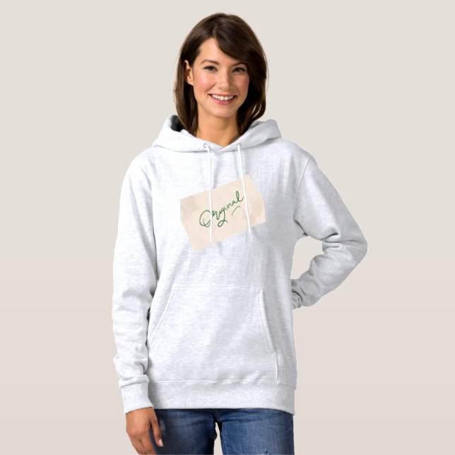 Original 1 Ash Damen Pullover Kapuzenpullover (Vorne ganz)