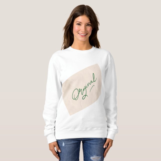Original 1 Damen Basic Sweatshirt (Vorne ganz)