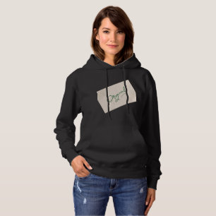 Original 1 Damen Pullover Hoodie schwarz