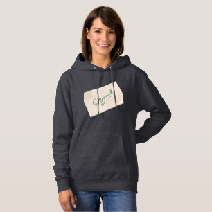Original 1 Dunkelgrauer Damen Pullover Hoodie