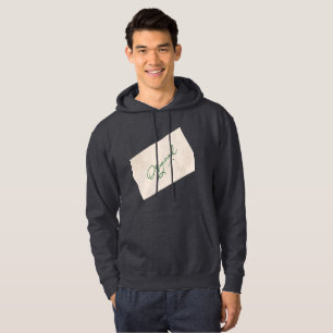 Original 1 Dunkelgrauer Herren Pullover Hoodie