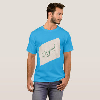 Original 1 Herren Teal Basic T-Shirt