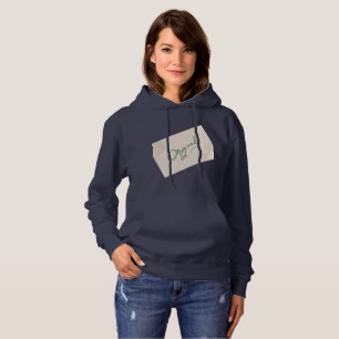 Original 1 Navy Blau Damen Pullover Hoodie