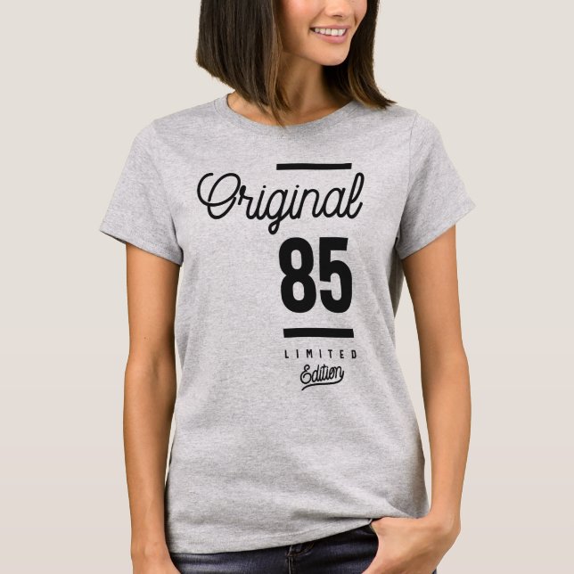 Original 85. Geburtstag T-Shirt (Vorderseite)