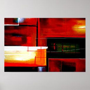 Original Abstrakt Art Print Poster