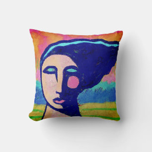 Original Abstrakt Art Throw Kissen