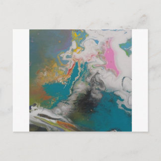 Original Abstrakter Tornado Wind Weather Storm Postkarte