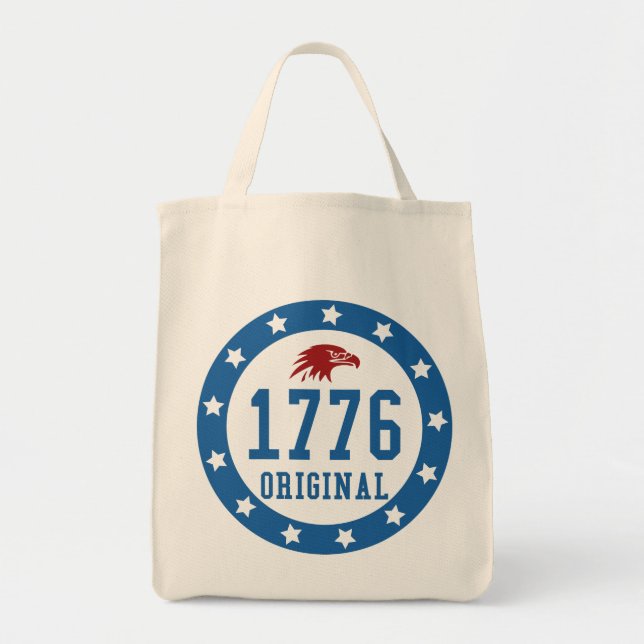Original-Abzeichen zum 4. Juli 1776 Tragetasche (Vorne)