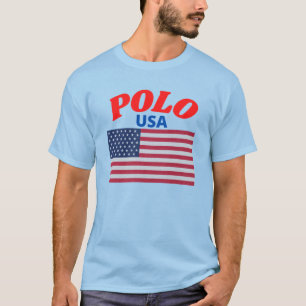 Original AMERICAN Flag Polo Festival Moon and Star