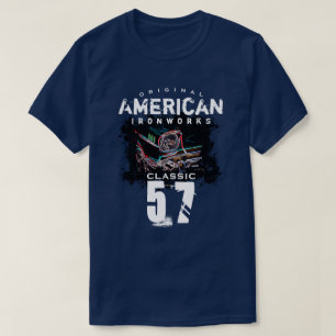 Original American Ironworks Classic 57 Car T-Shirt