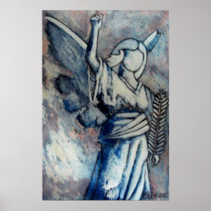 Original Art Print - Angela Poster