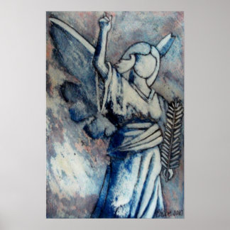 Original Art Print - Angela Poster