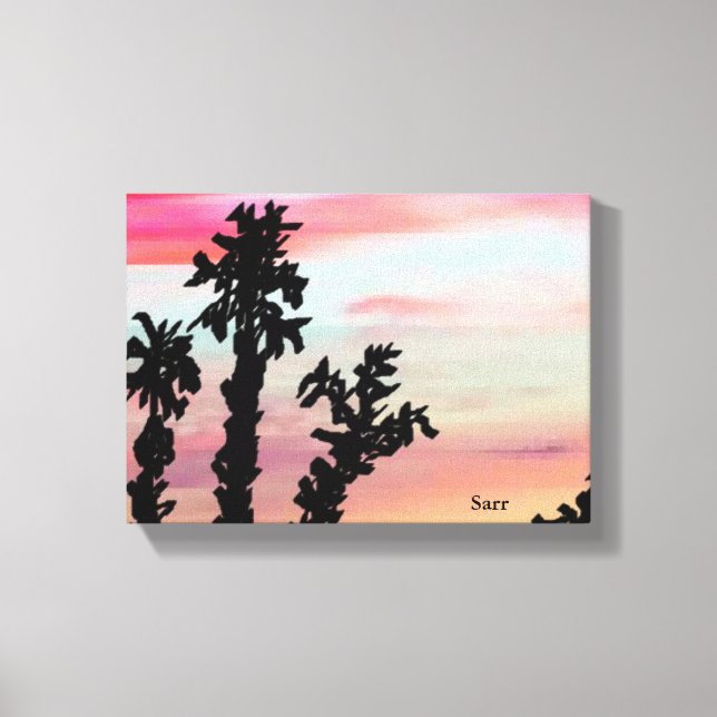 Original Art Work/Prints von Sarr Leinwanddruck (Vorderseite)