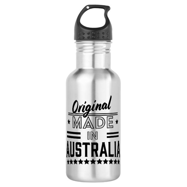 Original aus Australien Edelstahlflasche (Vorderseite)