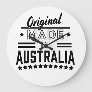 Original aus Australien Große Wanduhr