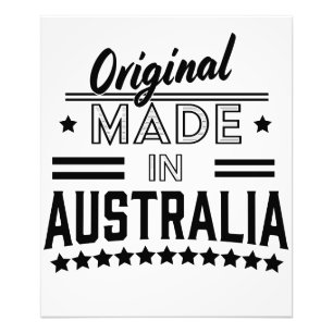 Original aus Australien hergestellt Fotodruck